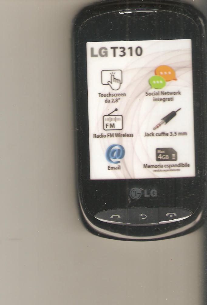 FAKE SHOWCASE PHONE - DUMMY - LG T310 (IS NOT A PHONE)