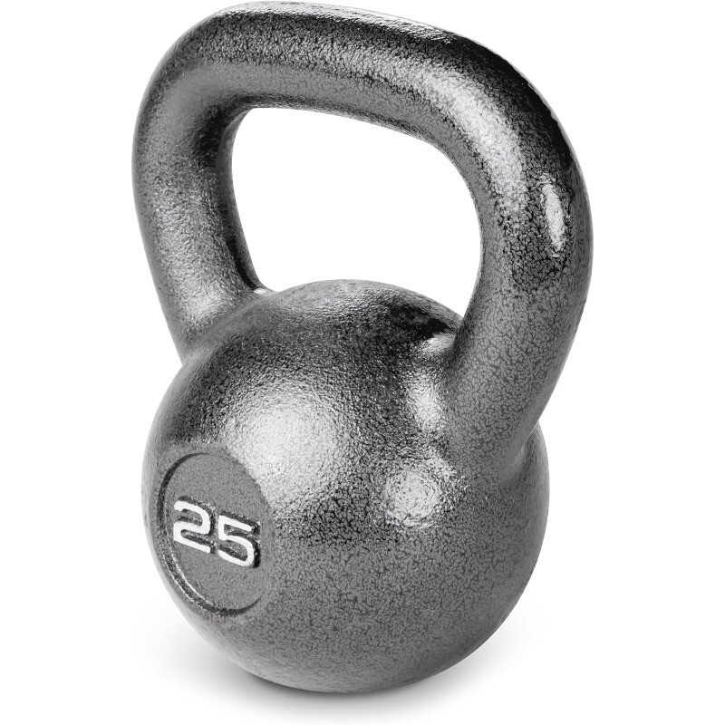 Kettle Bells 25 Lb Workout Weights Strength Training Weightlifting Exercises