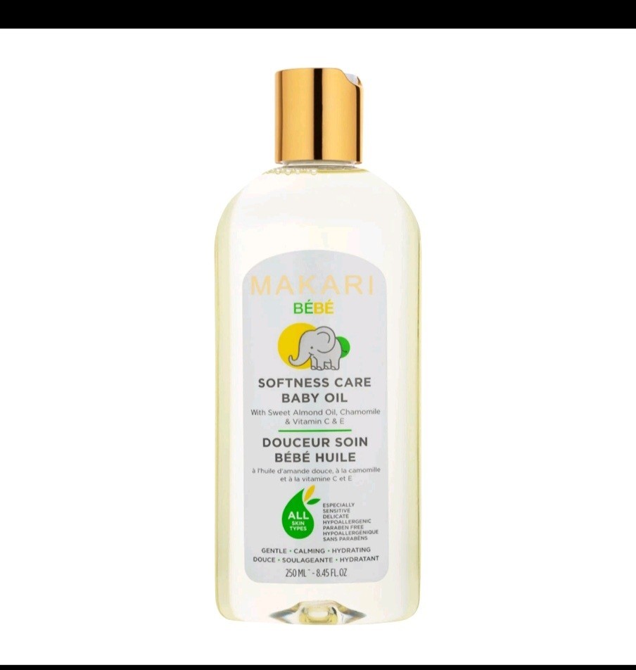 Makari Softness Care Baby Oil Sweet Almond & Chamomile 250ml