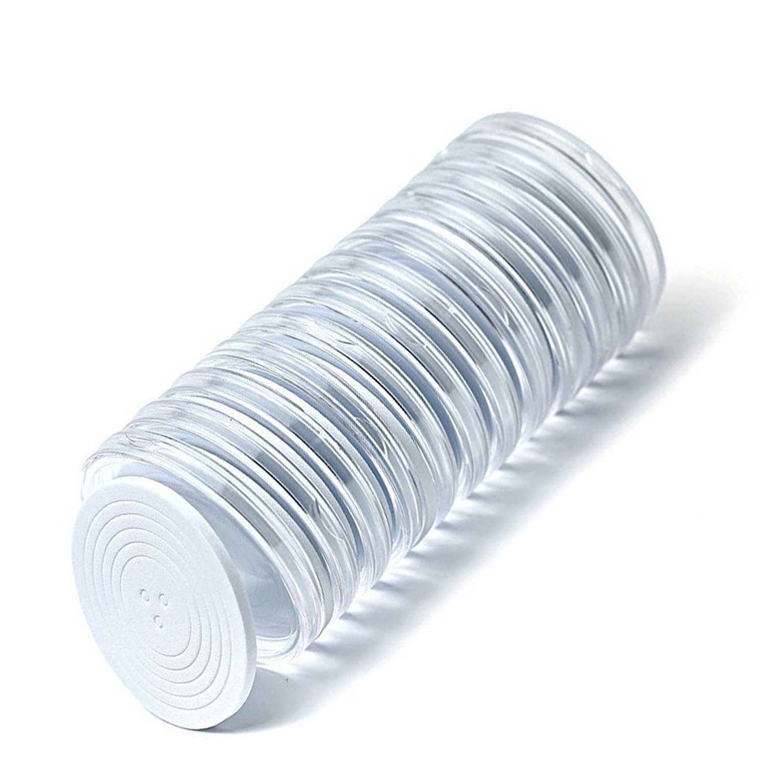 20pcs 46mm Coin Capsule Plastic Display Storage Box Collection Holder Container