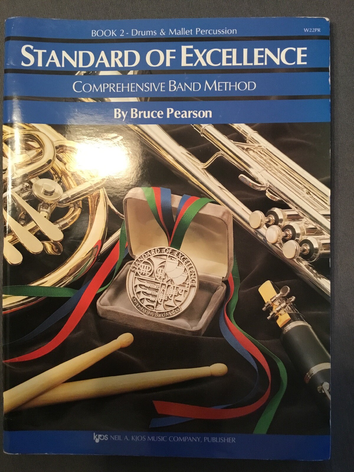"STANDARD OF EXCELLENCE" DRUMS & MALLET PERCUSSION MUSIC BOOK 2 BRAND NEW.