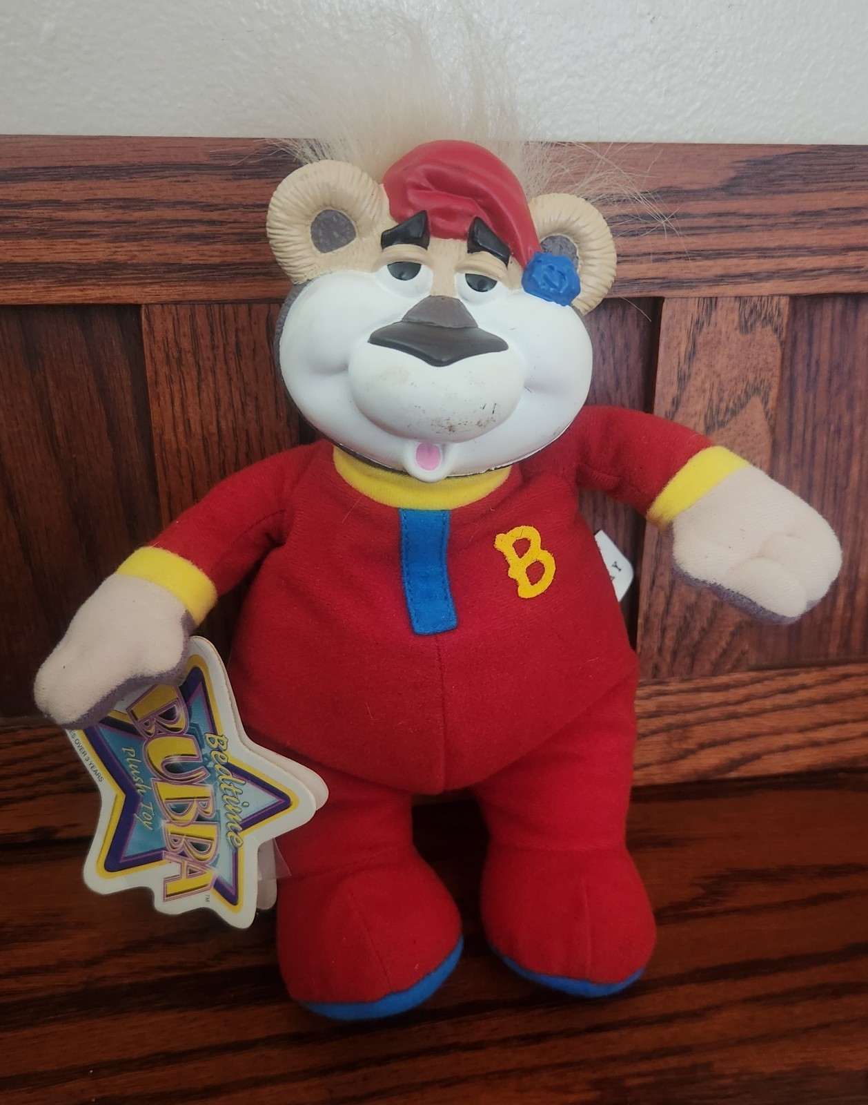 Mattel Bedtime Bubba Talking toy vintage collectible Untested With Original Tags