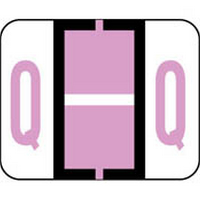 Smead Compatible "Q" Labels, Polylaminated Stock, 1" X 1-1/4" Individual
