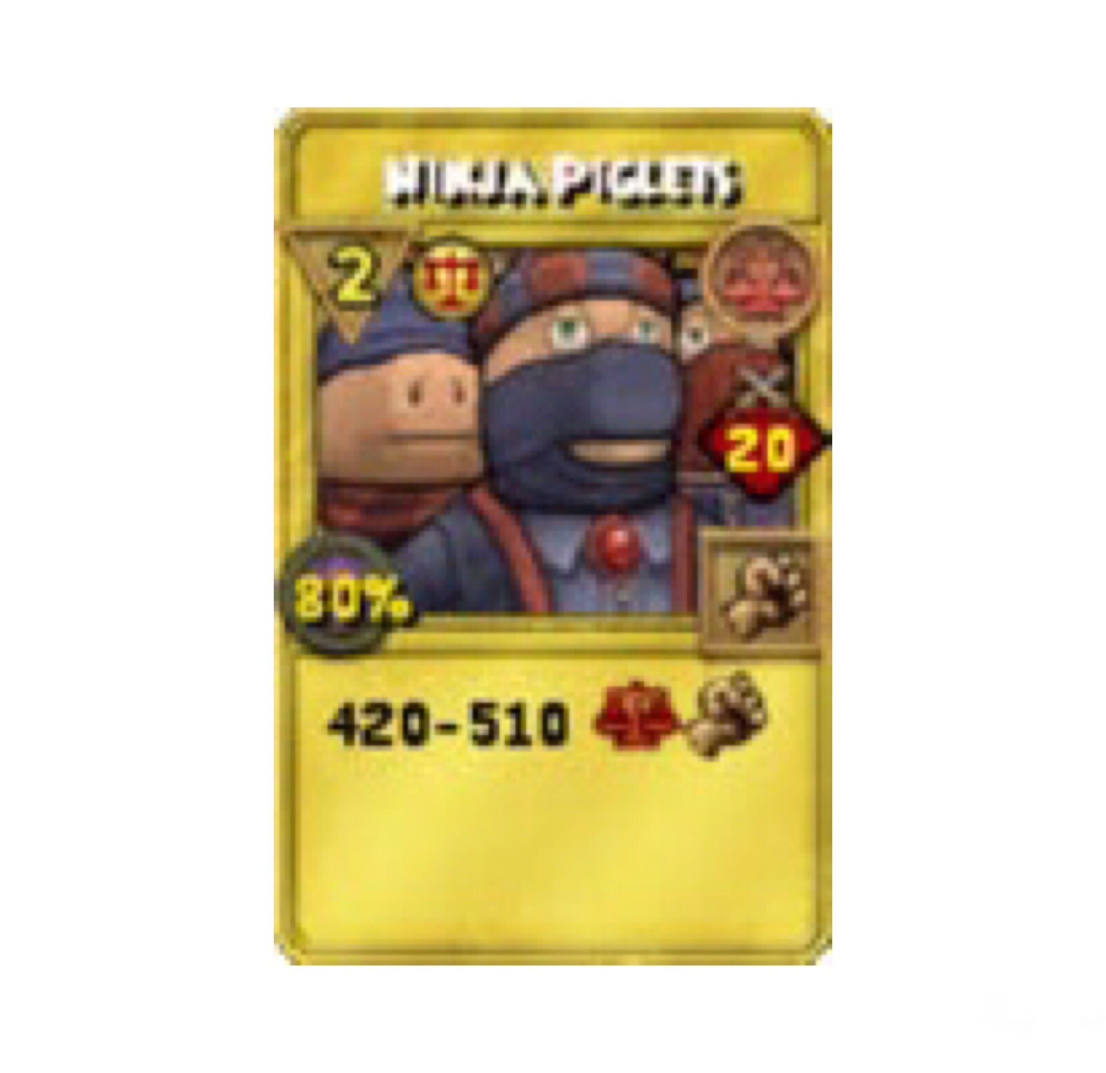 Ninja Piglets TC | wizard101 | Lot of 10