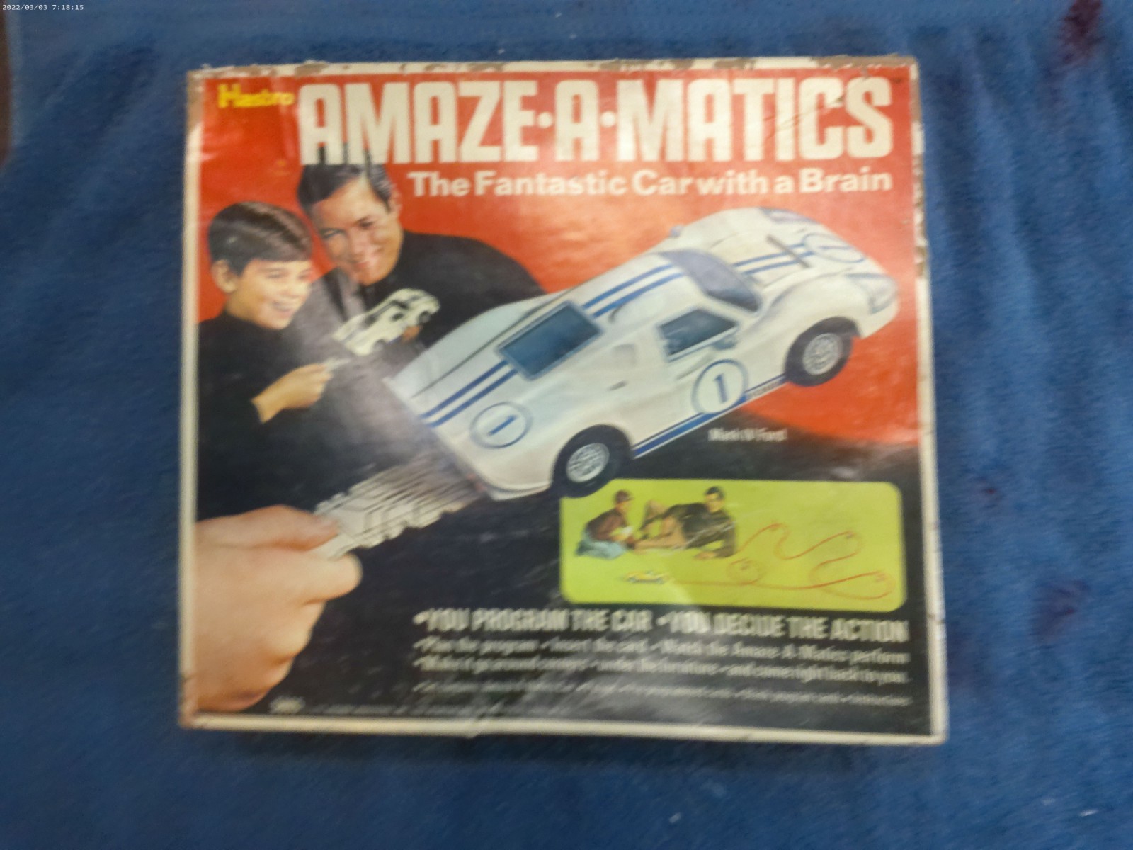 1969 HASBRO AMAZE-A-MATICS THE FANTASTIC CAR WITH A BRAIN MARK IV FORD 