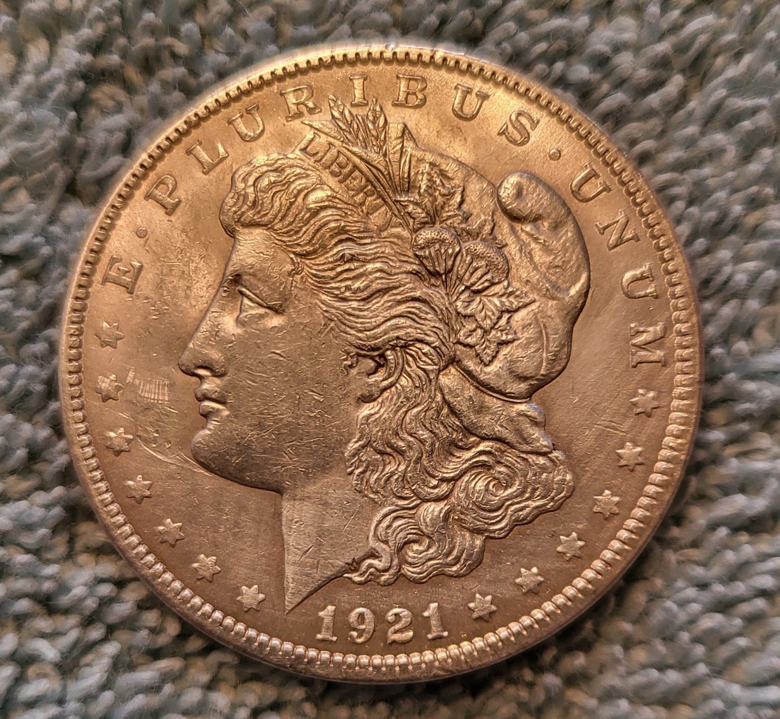 1921 Morgan Silver Dollar