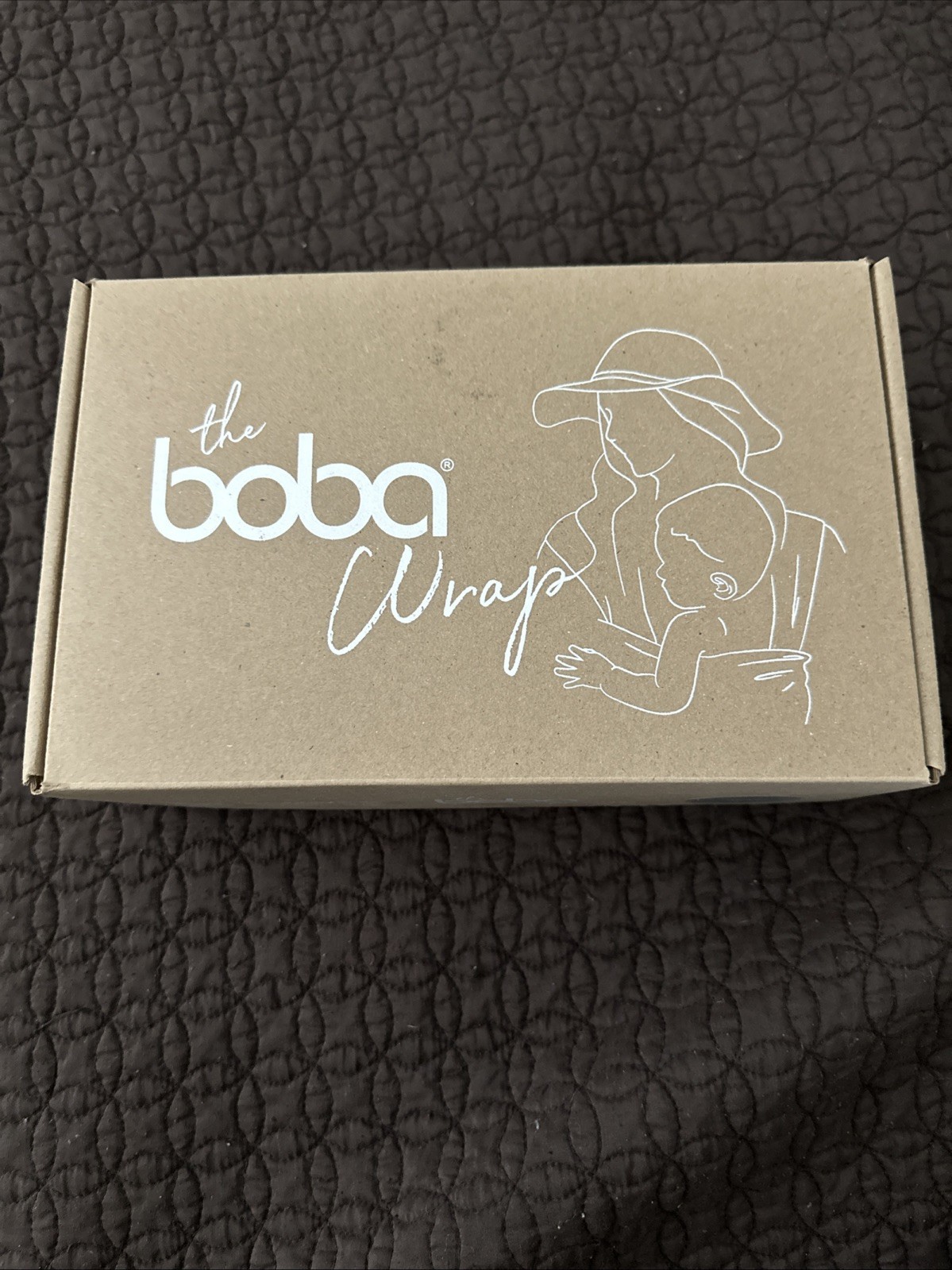 Boba Baby Wrap Organic Dark Grey A3 - New Never Used In Box