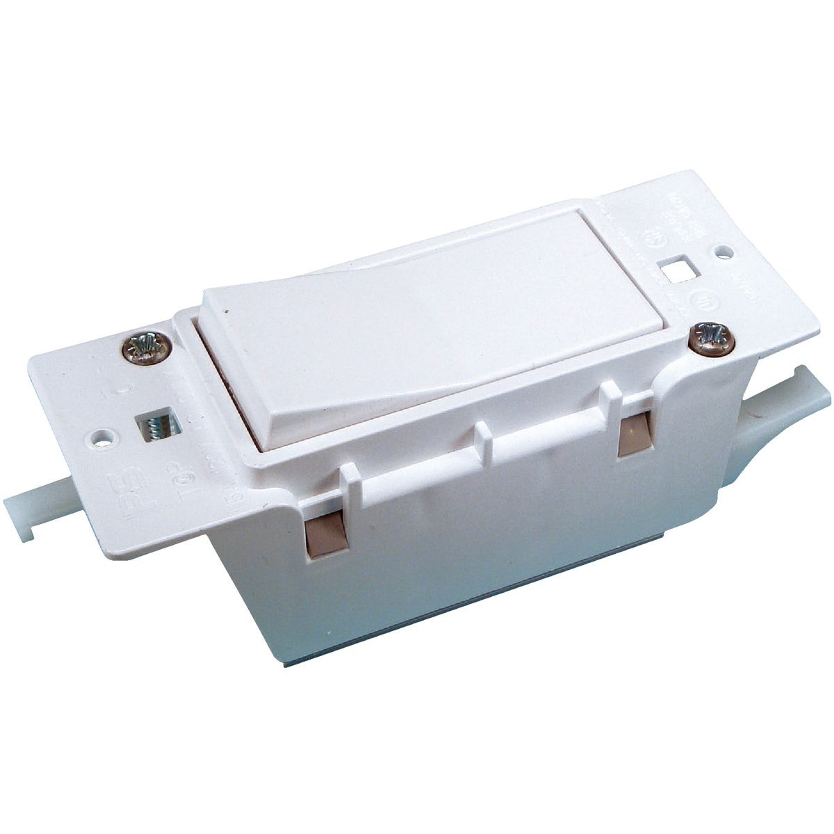 United States Hardware White Electrical Switch E-119C United States Hardware