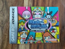 Wario Ware Inc. (Nintendo Game Boy Advance, GBA) Manual Only