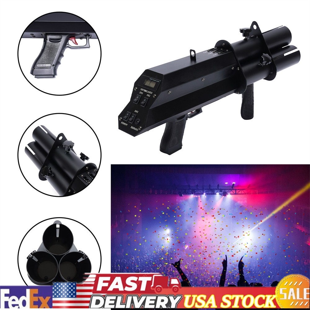 Electric Confetti Cannon Machine Launcher Confetti Cannon Gun Confetti Launcher