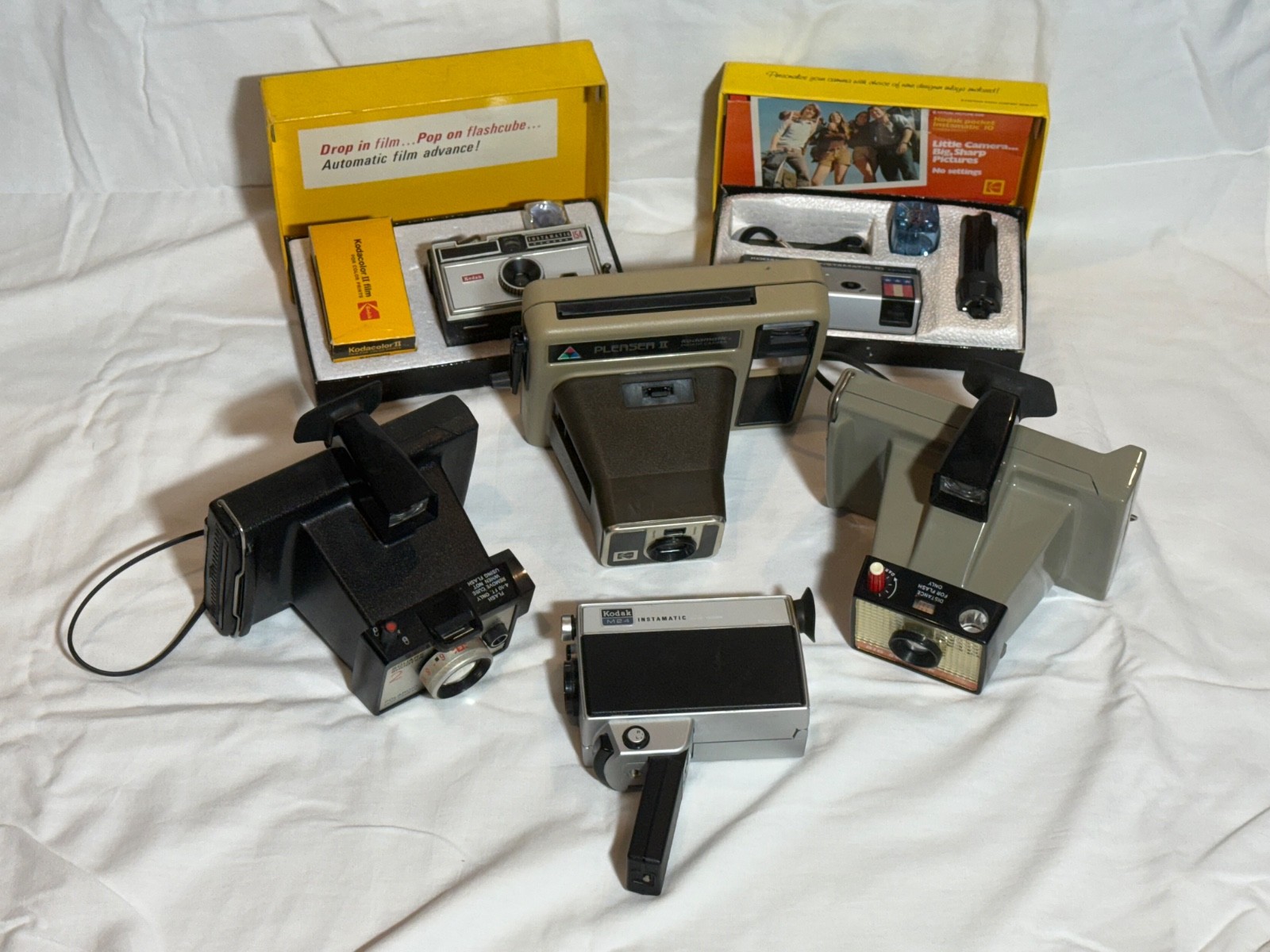 Vintage Kodak Polaroid Camera Lot