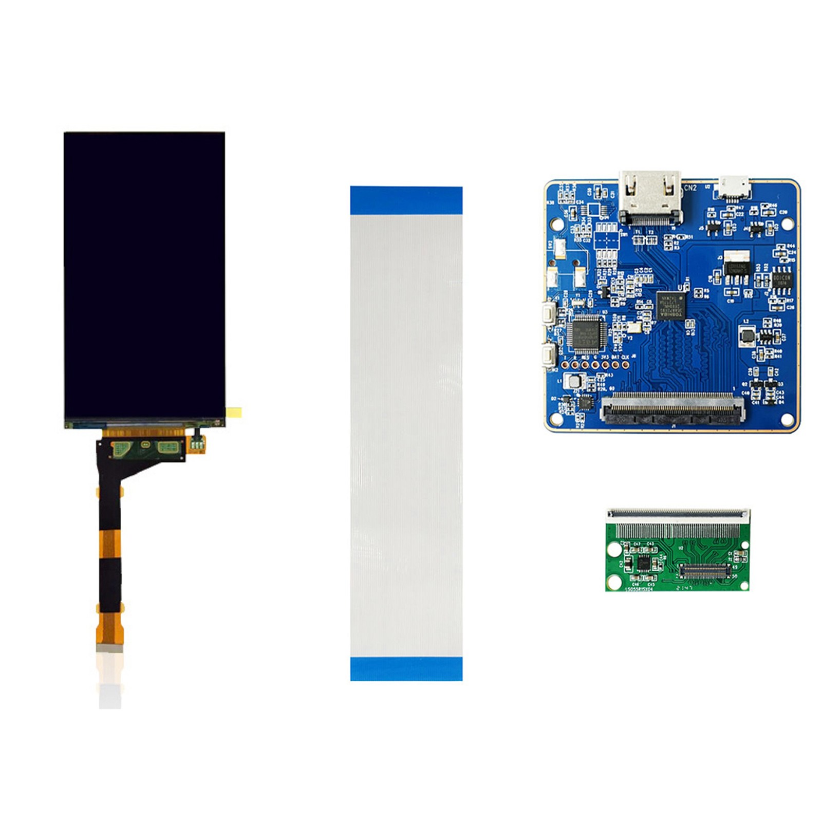 MIPI Driver Board+5.5" LS055R1SX04 1440X2560 LCD Display Screen With Backlight