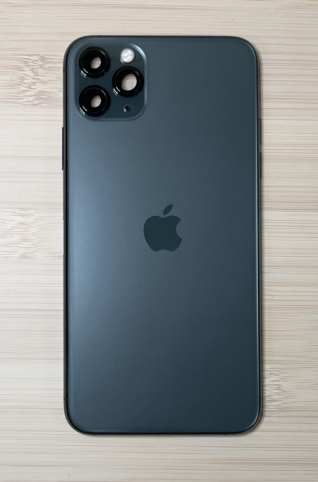 iPhone 11 Pro Max Green Frame Housing Replacement Apple OEM- Very Good Condition