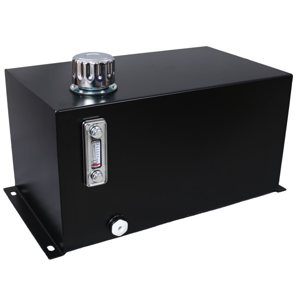 Hydraulic Fluid Tank 10 Gal Fuel Tank Heavy Duty Hydraulic Steel Tank Reservoir,