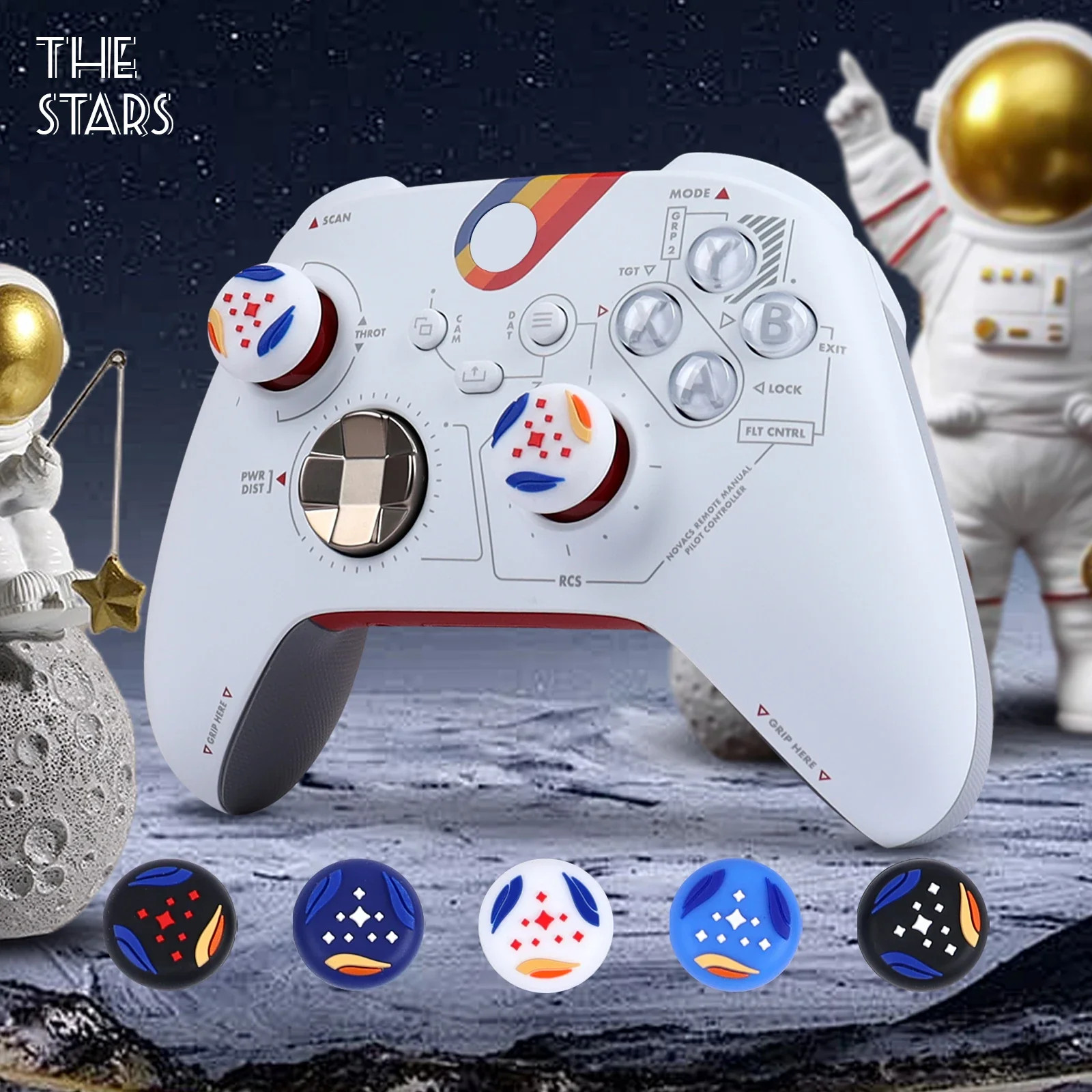 10pcs/set Soft Silicone Thumbstick Grip Caps Cover For PS3/ PS4/ PS5/ Xbox/ Swit