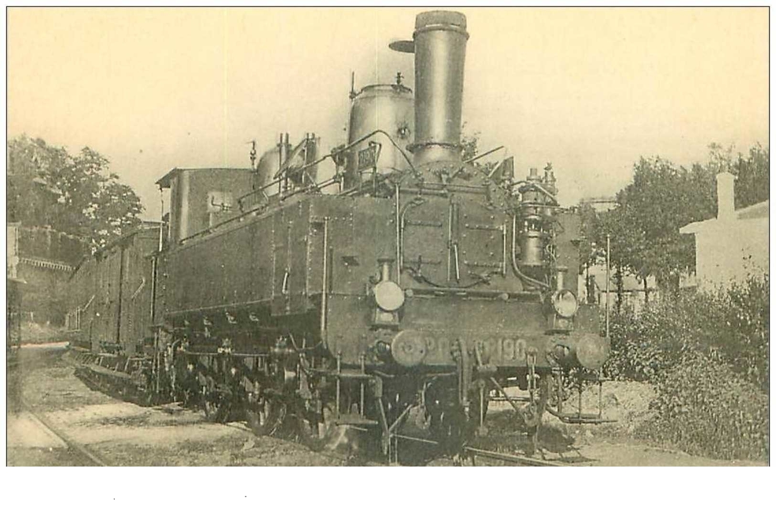 Trains N°31617 Locomotives De L'Orleans Machine Tender N°2190