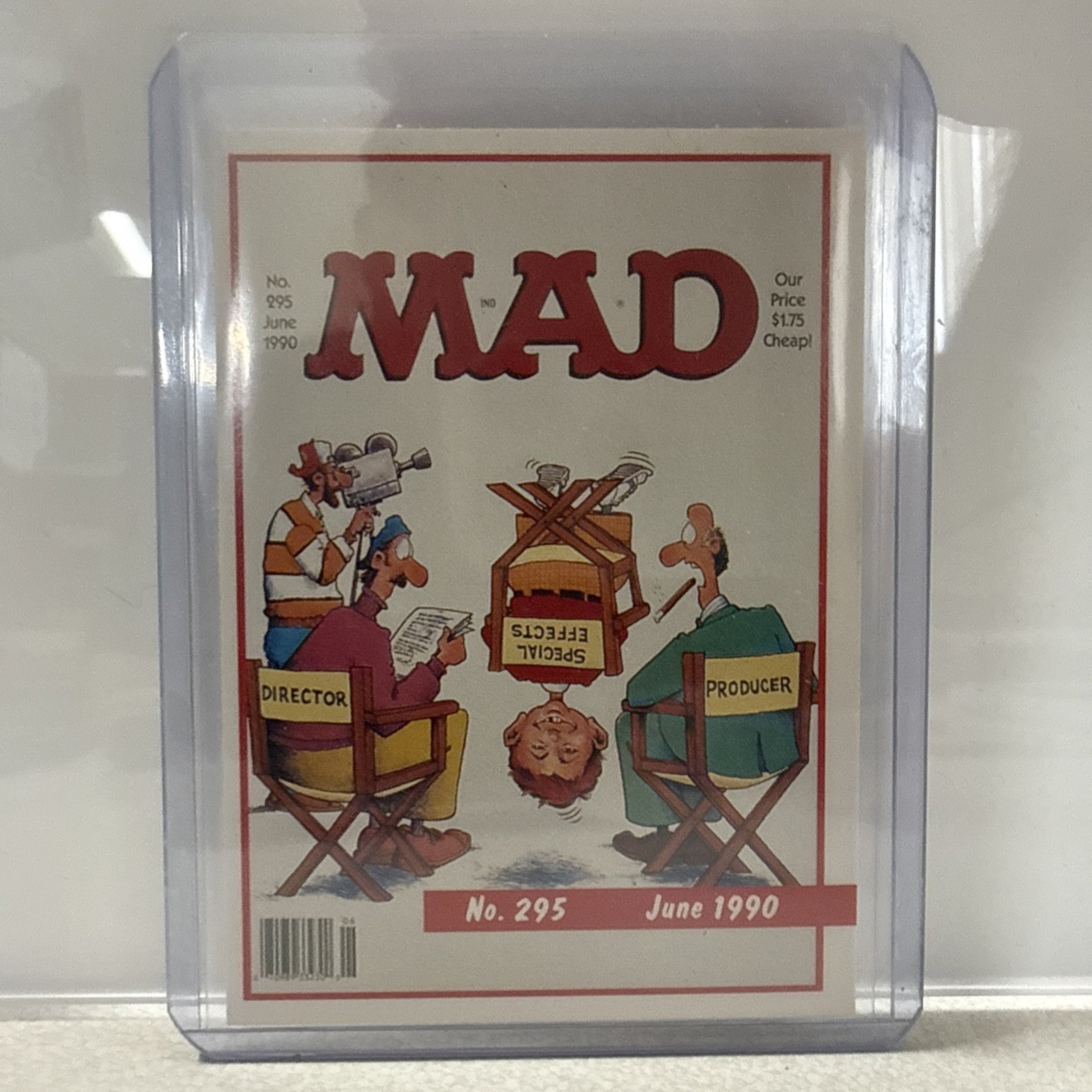 1992 MAD Magazine card #295 June 1990 “Special Effects”