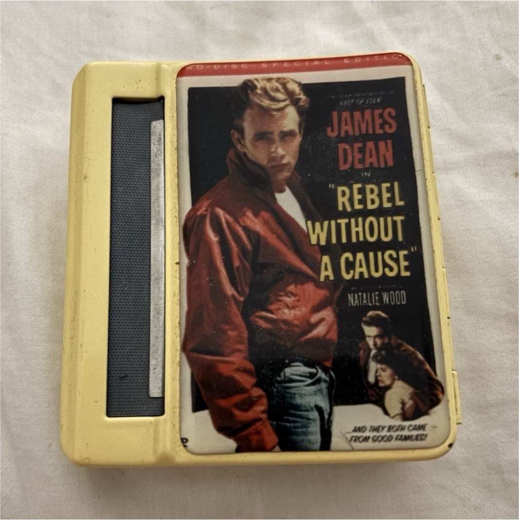 VINTAGE Rebel Without a Cause james dean cigarette roller box