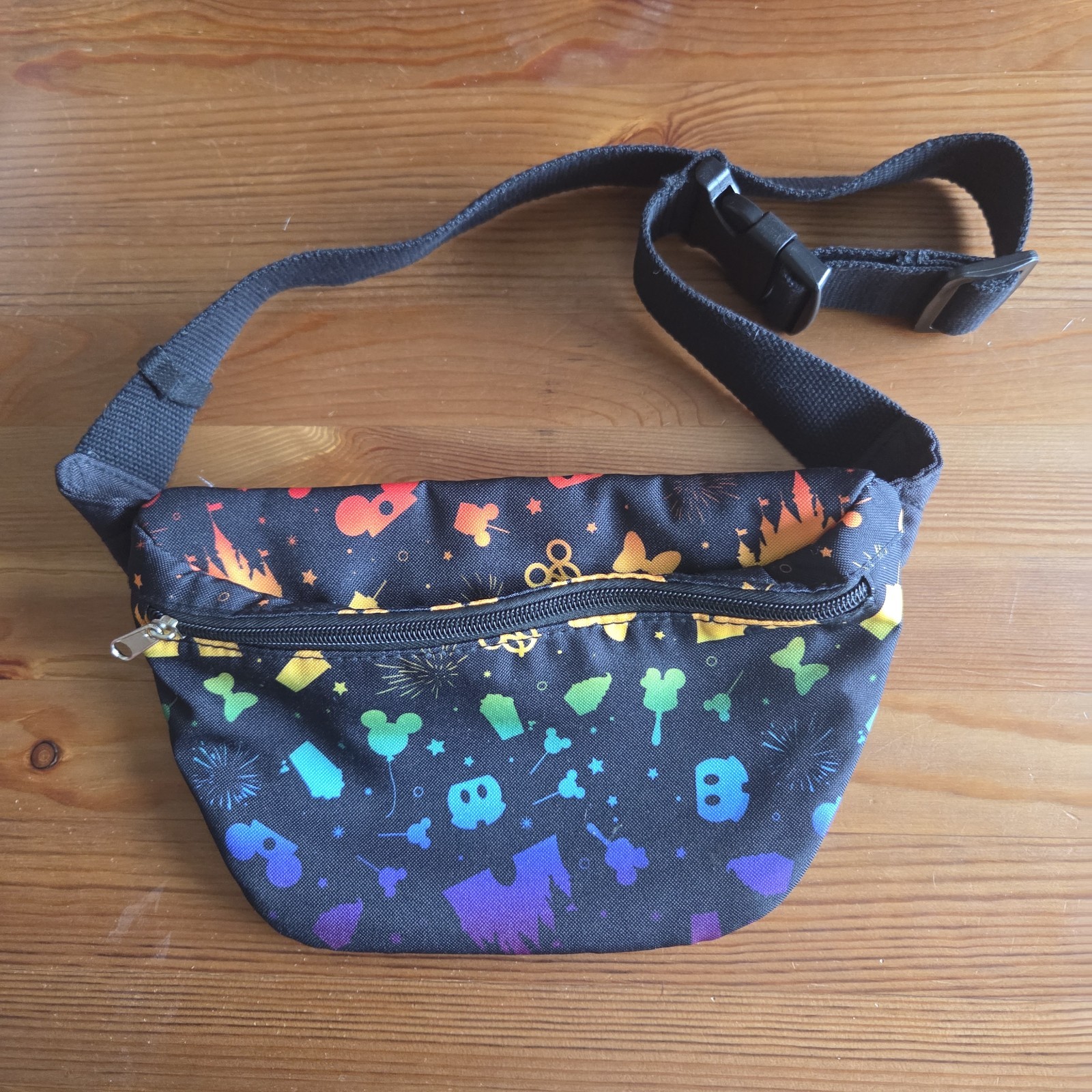 NWOT Disney Parks Mickey Ears Sweets & Snacks Fanny Pack Belt Bag