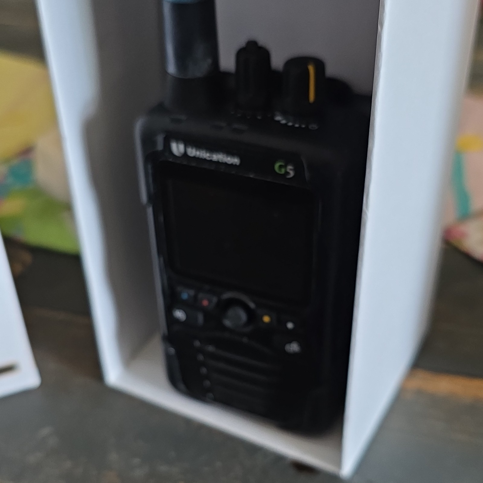 Unication G5 Voice Pager UHF-700/800MHz Black G5B67BF-SXUDEN1401UNI-0002-180625