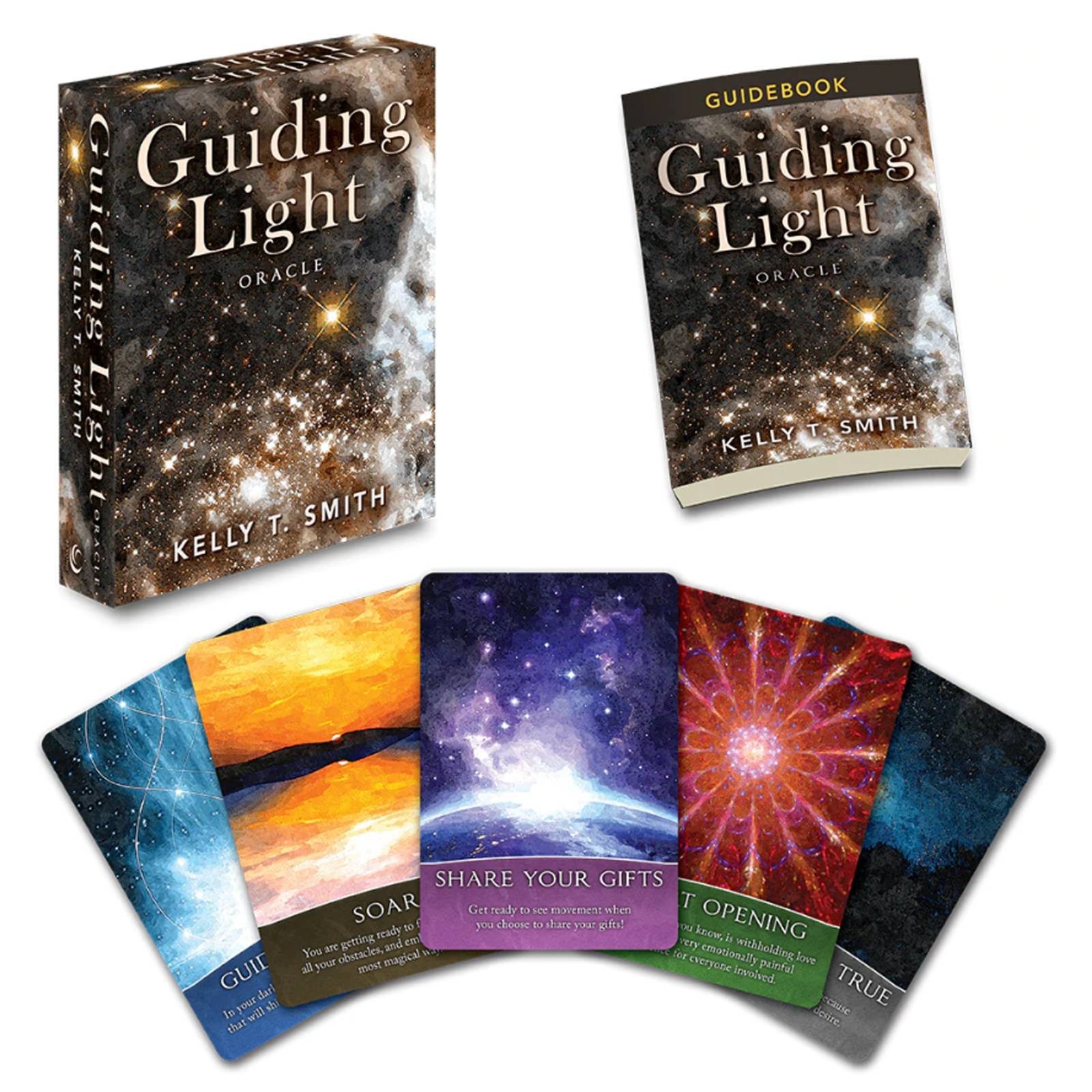 Guiding Light Oracle Cards Deck And Guidebook By Kelly T Smith Beyond The Word