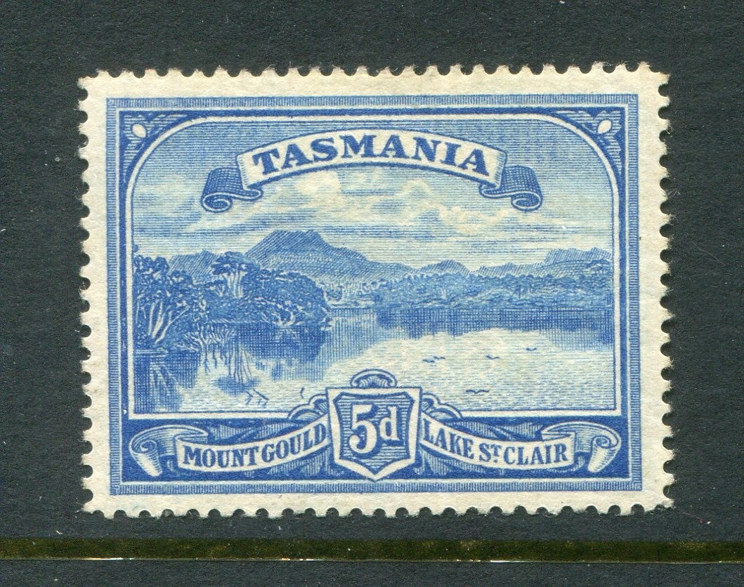 Tasmania #92 Mt. Gould Lake St Clair 5 P. [Mint Hinged] 