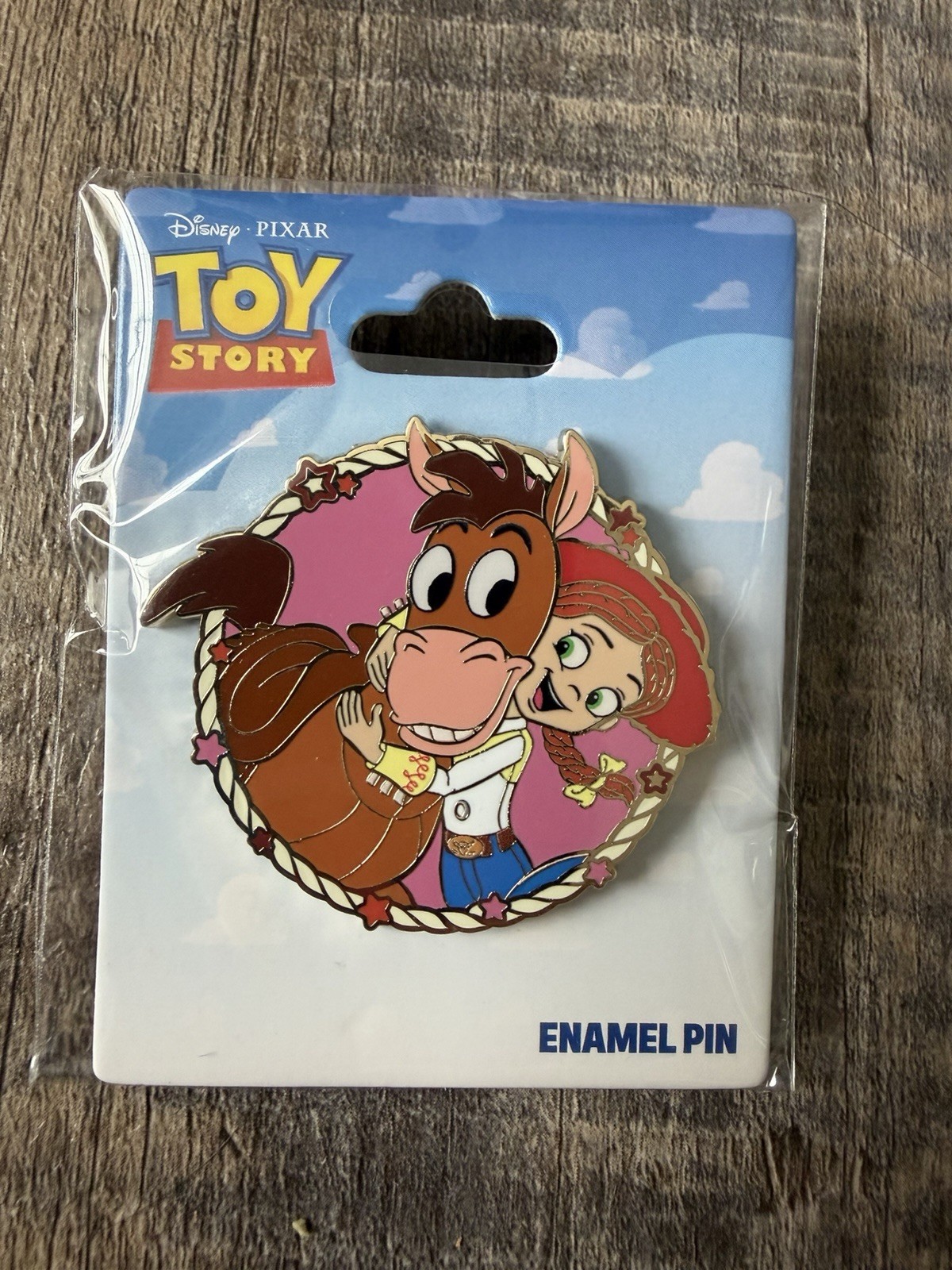 BoxLunch Monogram Disney Pixar Toy Story Jessie & Bullseye Enamel Pin