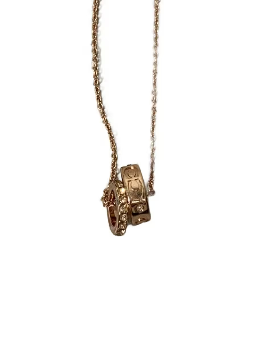 Coach Necklace Zirconia Orn Ladies M1k56