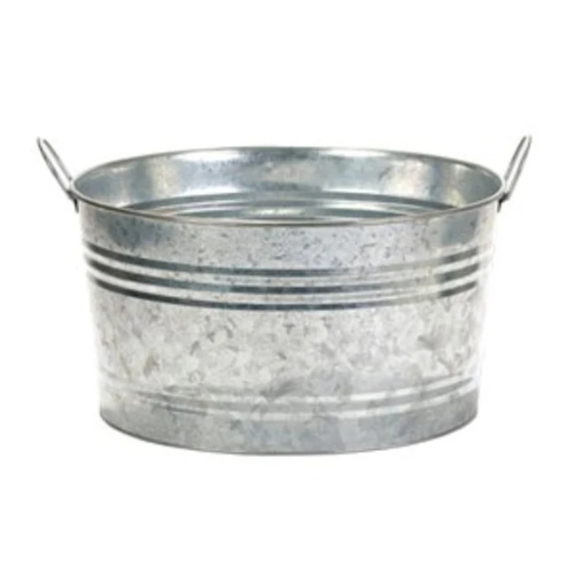 Miller Manufacturing Galvanized Round Tub 10.5 Gal
