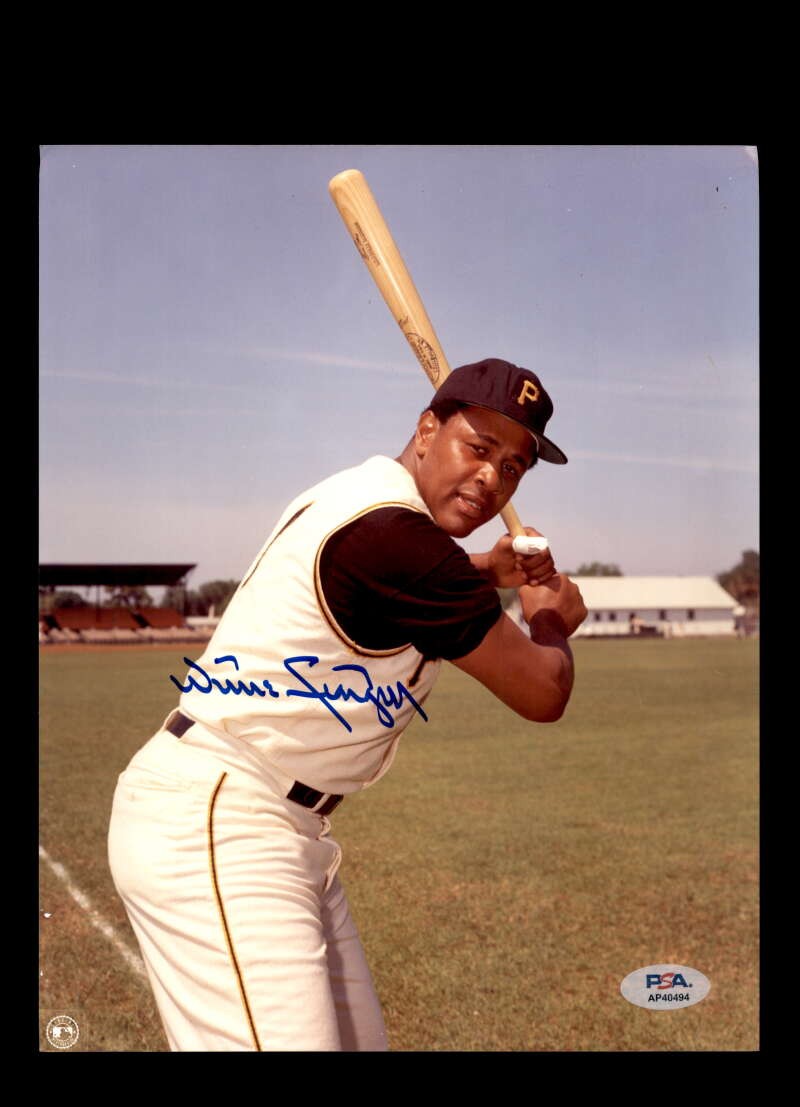 Willie Stargell PSA DNA Signed 8x10 Photo Autographed Pirates