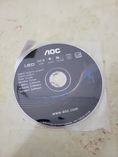 AOC I2367F I2267F I2367F I2267F I2067F User Guide Monitor Driver CD ROM Disc  