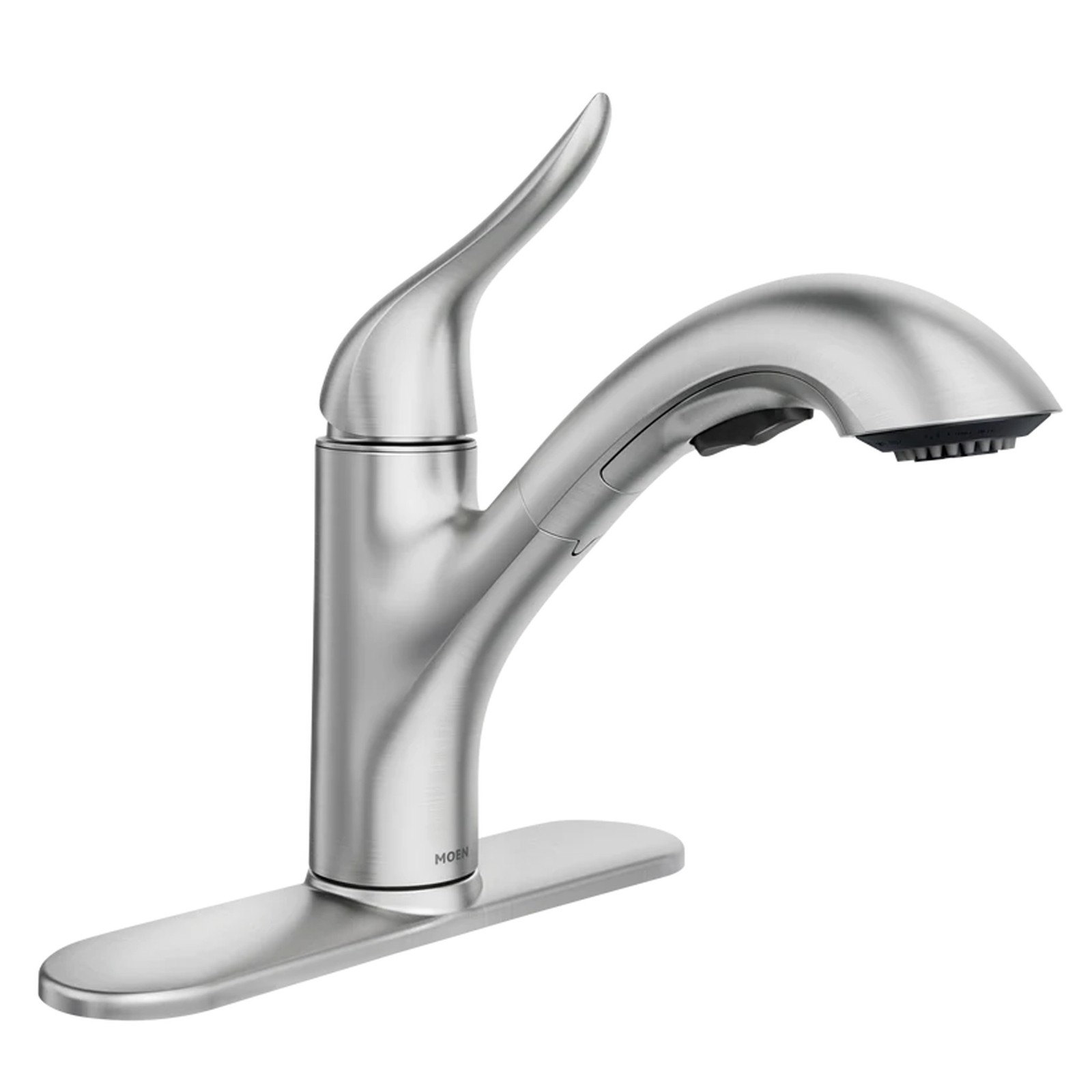Moen 87931SRS Koa Stainless Steel Single Handle Pull Out Spray Kitchen Faucet