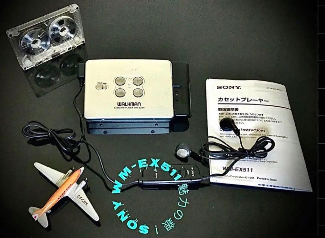 Cassette Walkman Sony WM-EX511 Serviced Fully Operational