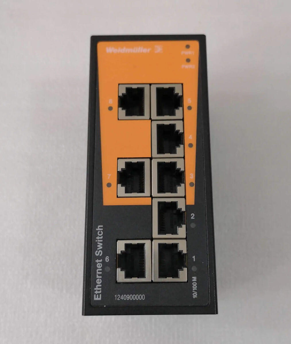 Weidmuller Industrial Switch IE-SW-BL08-8TX 1240900000