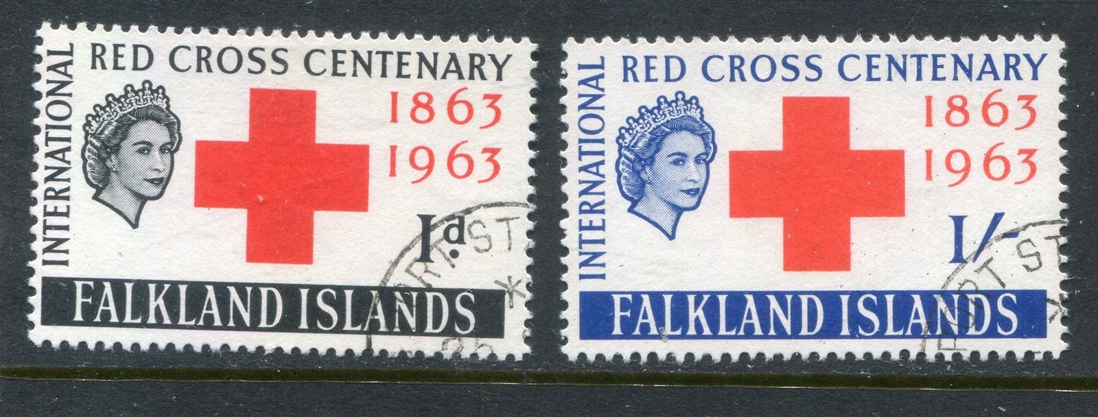 Falkland Islands #147-148 Red Cross Complete Set [Used]