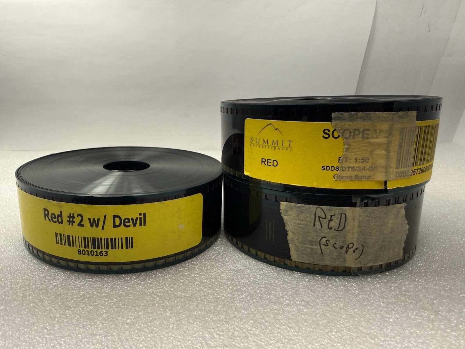 RED ORIGINAL 35mm MOVIE THEATER FILM TRAILER LOT 3