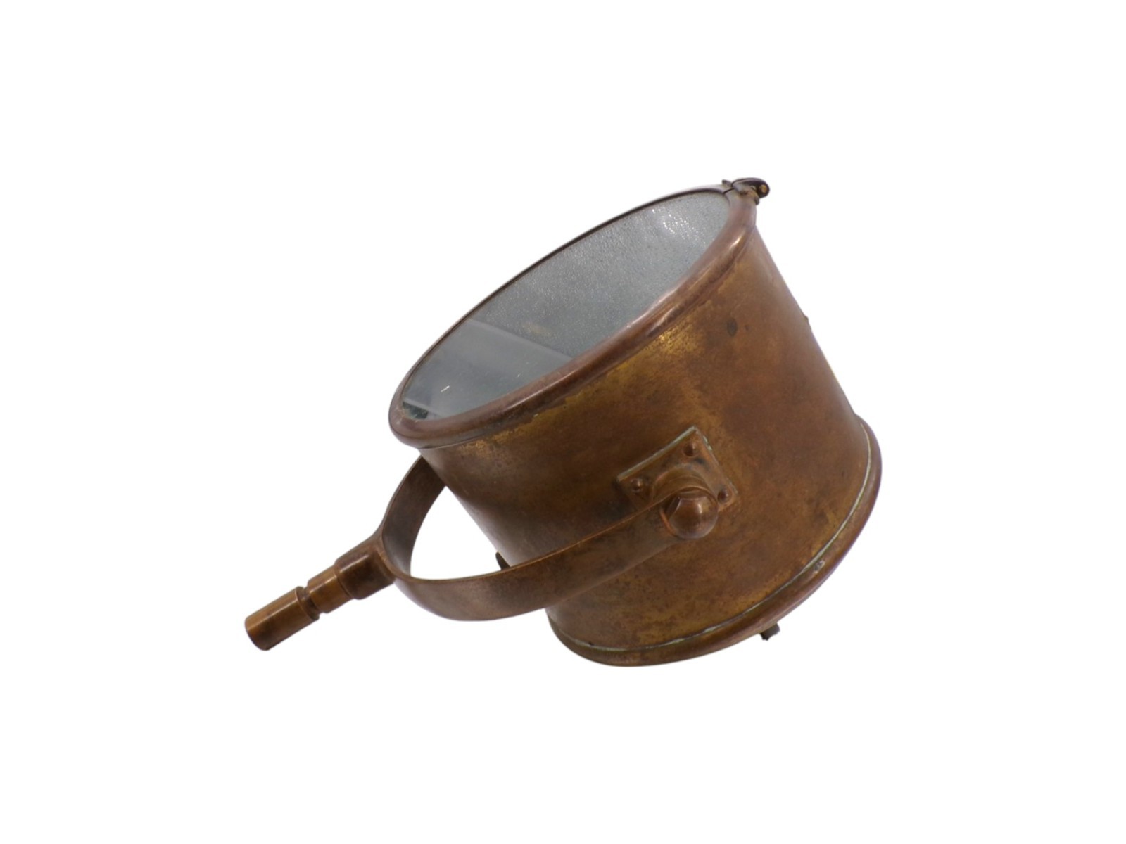 1940's Perko Brass Vintage Ship Marine Search Spot Light WWII