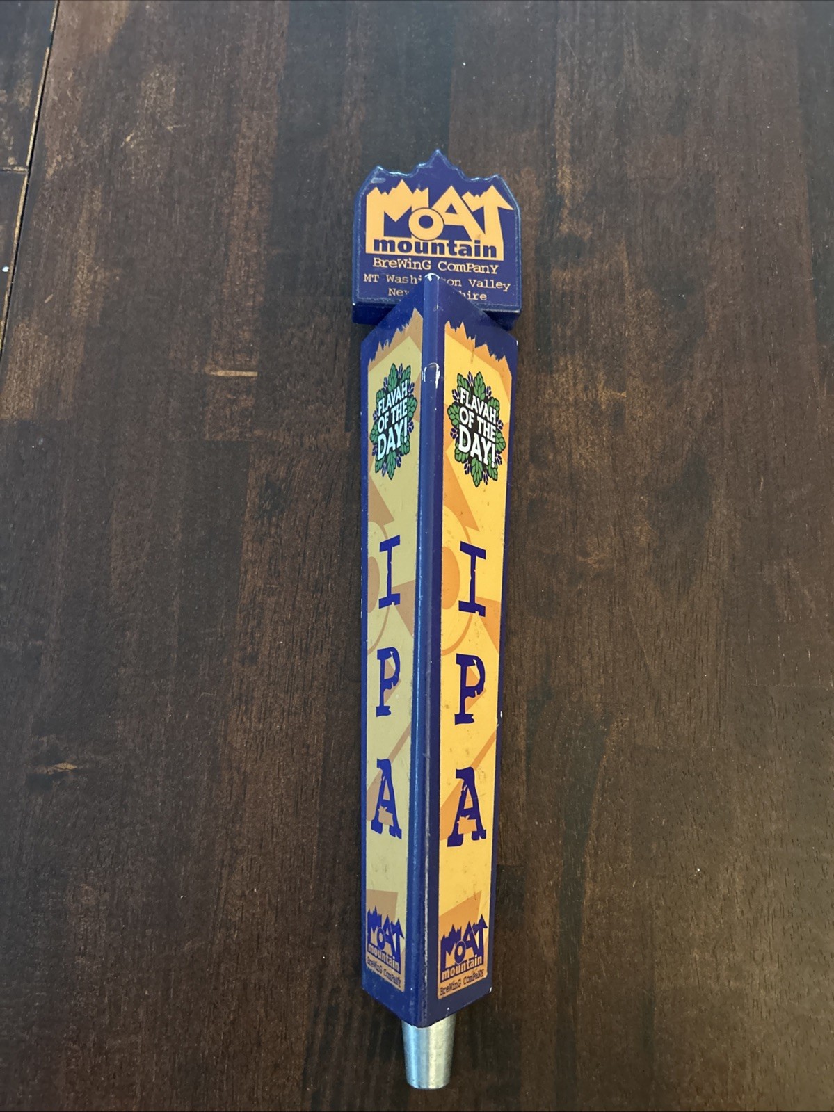 Moat Mountain Brewing Company IPA NH Beer Tap Handle Approximately 14”!