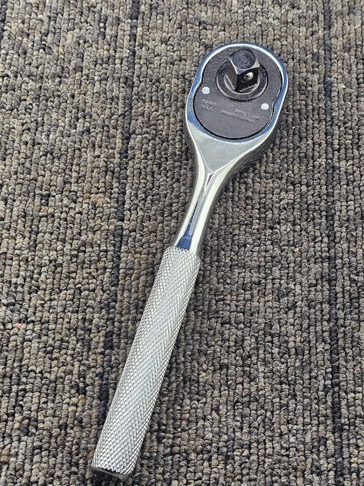 Proto 5249: 3/8 In Drive Size 7 In Overall Length Alloy Steel Hand Ratchet