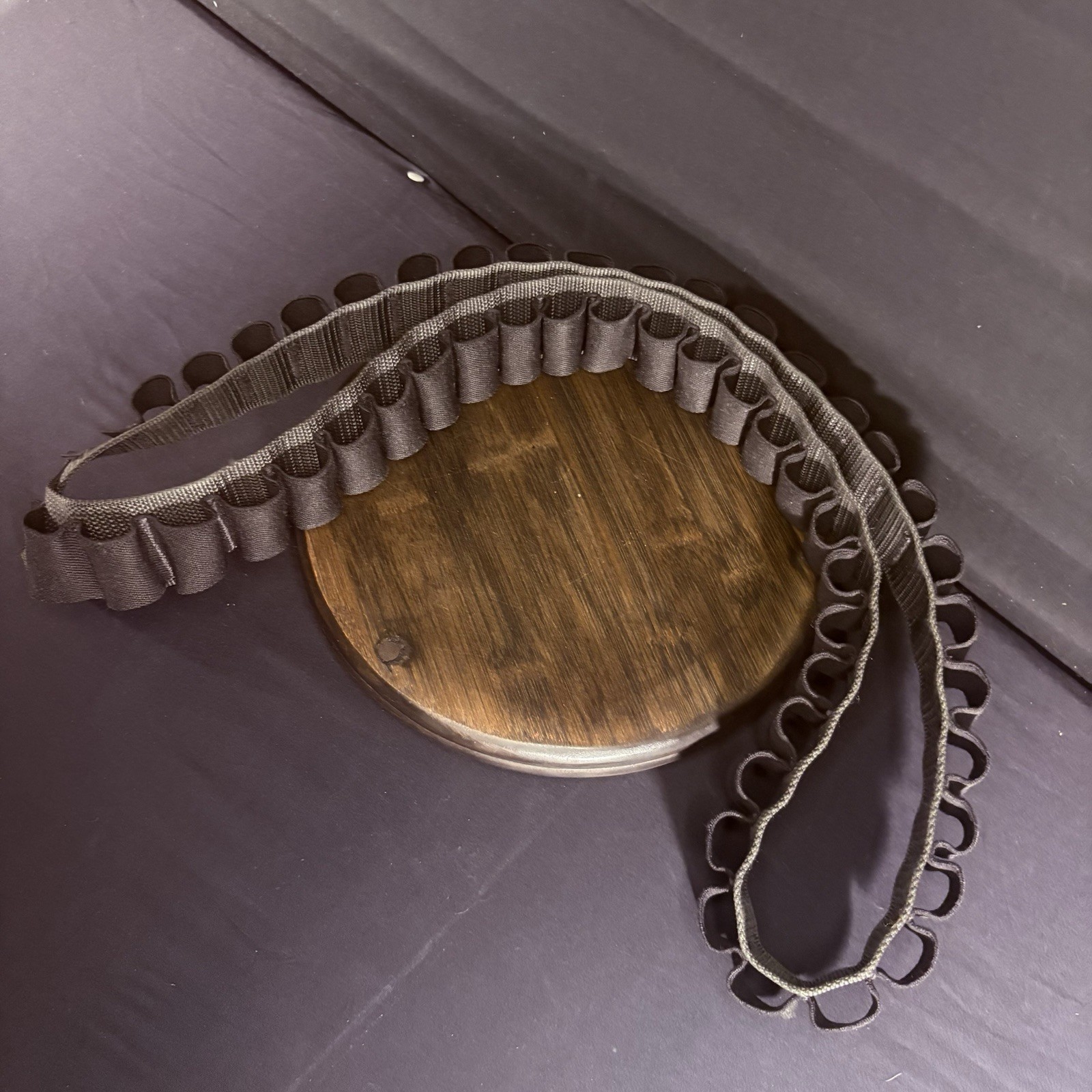 Galco Shotgun Bandolier Holds 50 12ga Shells, Black Nylon Made In USA "T-SSB"