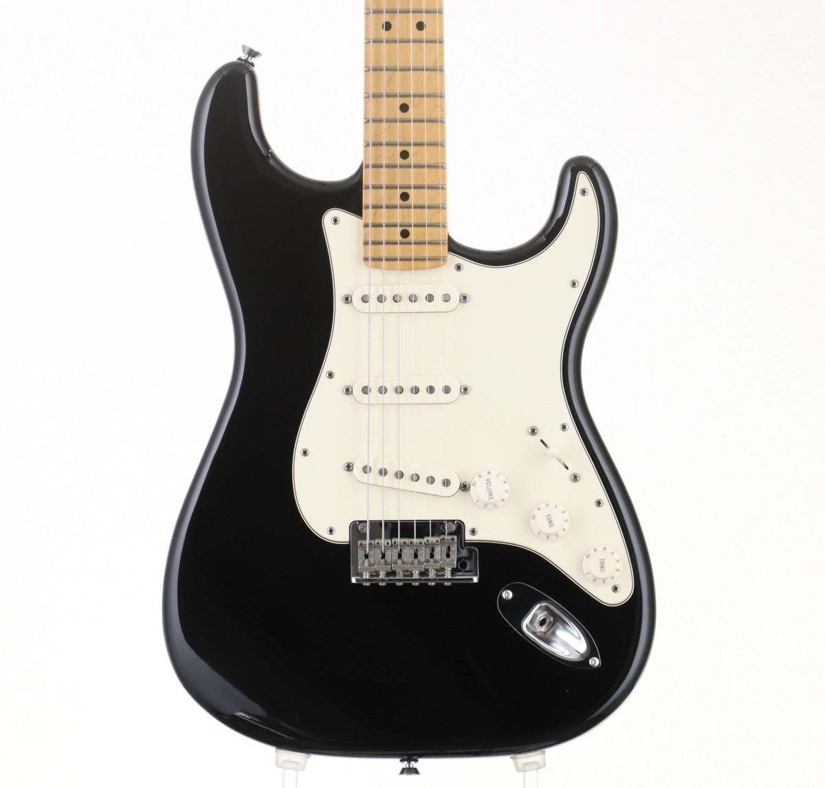 Fender American Standard Stratocaster Upgrade Maple Black [3.50kg/2012] #GG3gb
