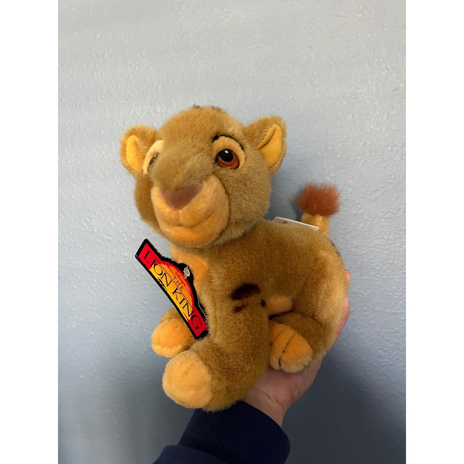 Disney The Lion King Simba Plush Stuffed Animal Toy NWT
