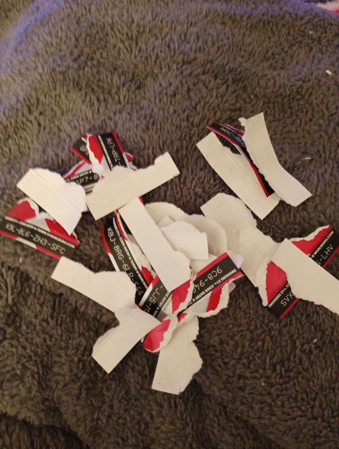 Marlboro Points, 250 Count Redeemable Codes Worth 2500 Points On Marlboro. Com