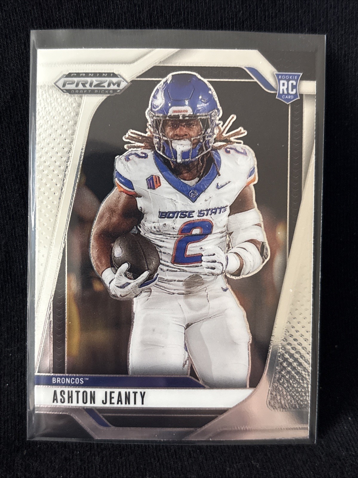 2025 Panini Prizm Draft Picks Ashton Jeanty Base #13 RC Boise State