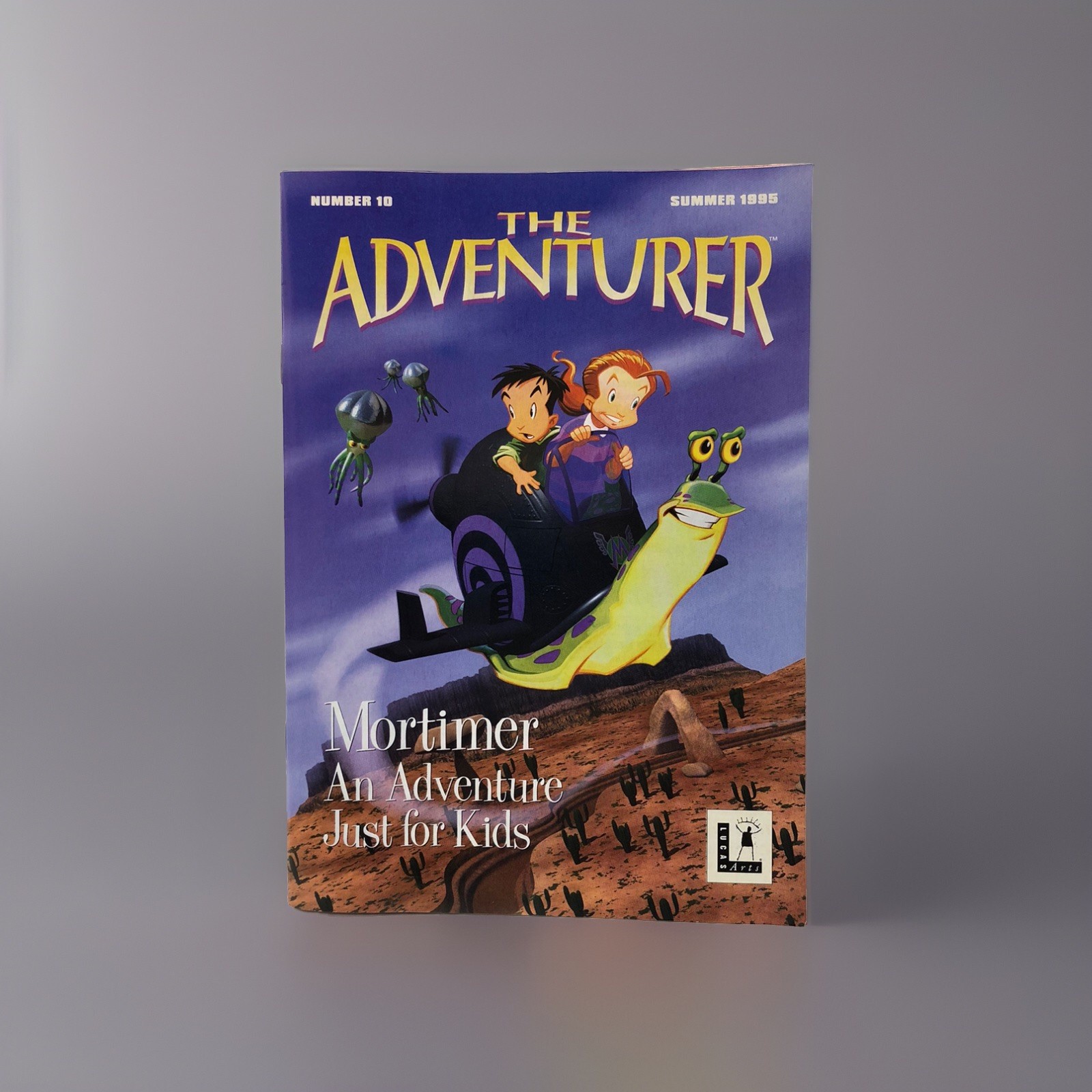 Vtg Lucas Arts The Adventurer Catalog #10 Summer 1995 Mortimer An Adventure