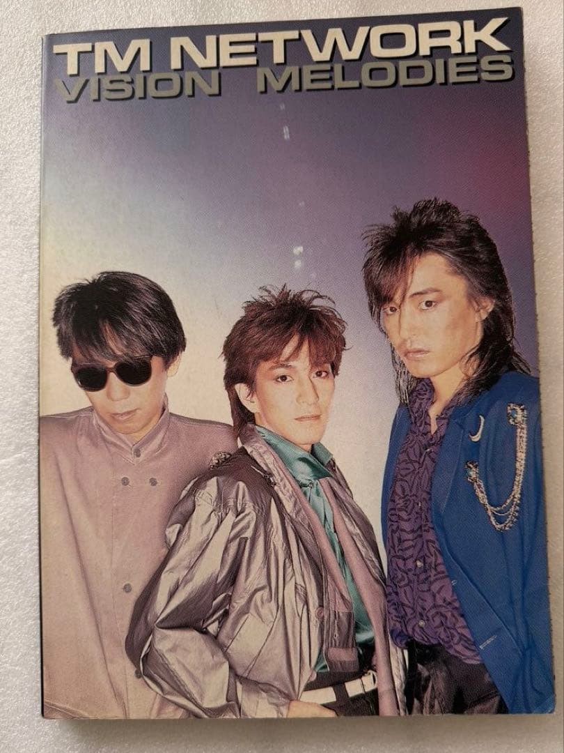 TM NETWORK Vision Melodies Band Score Used Sheet Music RRF