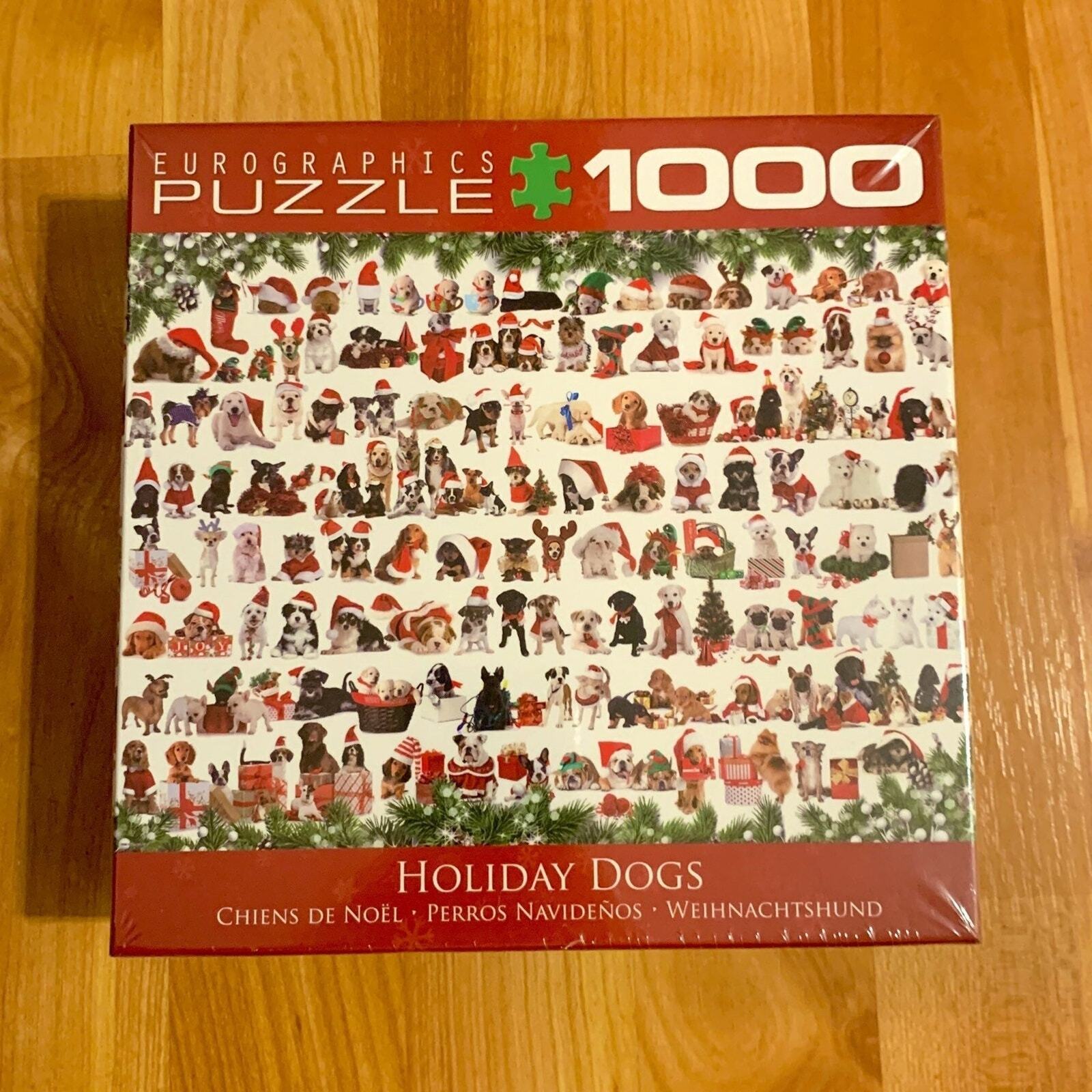 Eurographic Puzzle Holiday Dogs