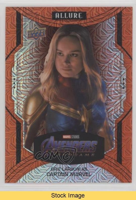 2022 Marvel Allure High Series Sunrise Brie Larson as Captain #150 READ 5x5