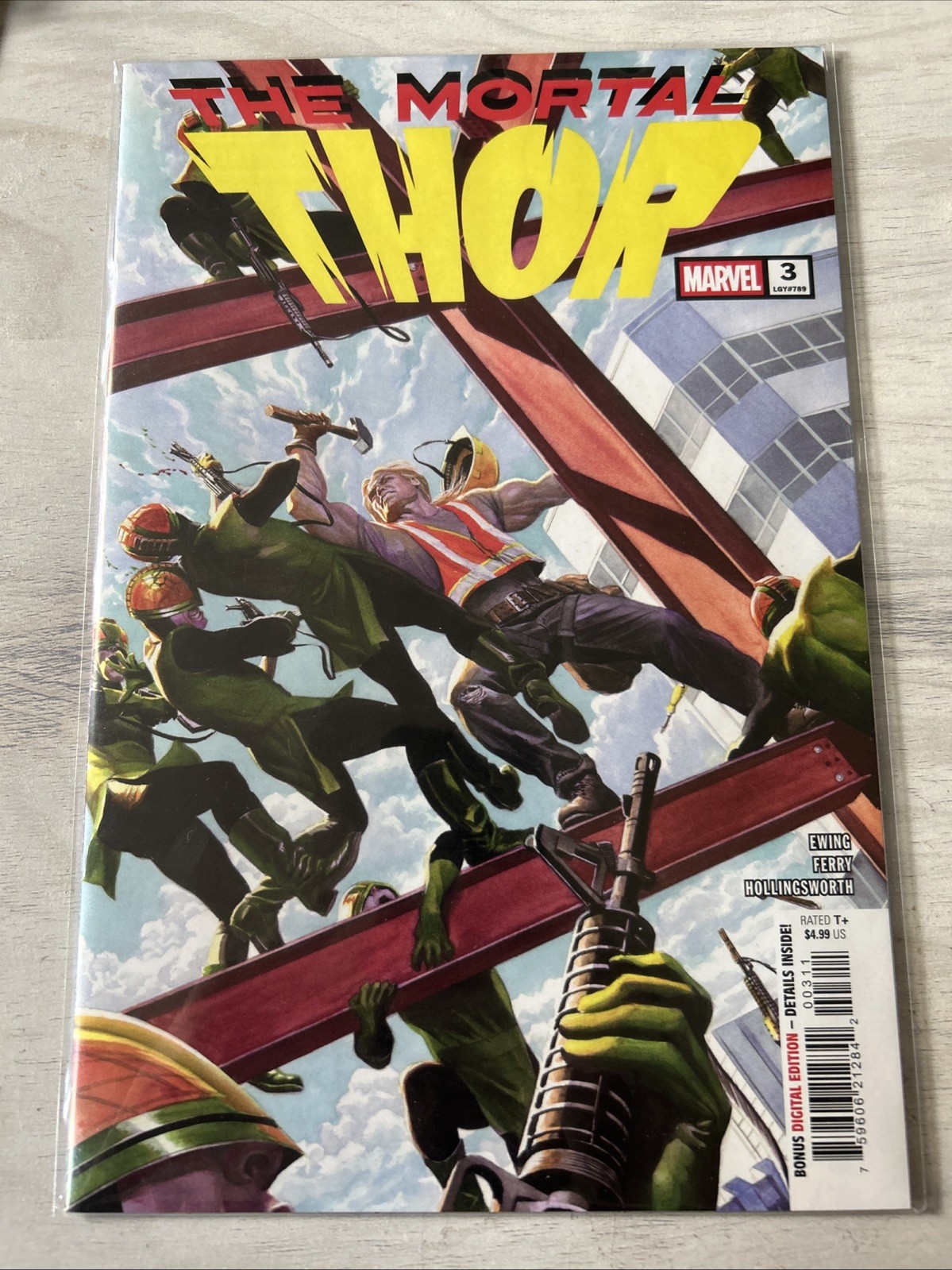 The Mortal Thor #3 (Marvel Comics 2025) Main Cover A NM New & Unread