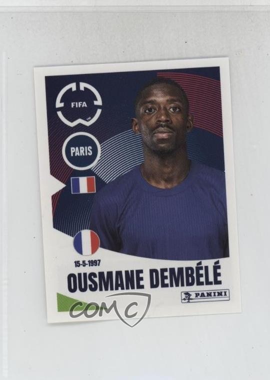2025 Panini FIFA Club World Cup Album Stickers Ousmane Dembele Dembélé #77 3u4